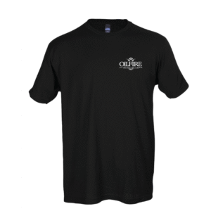 OilFire – Golf Shirt / Black